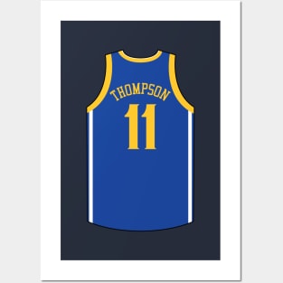 Klay Thompson Golden State Jersey Qiangy Posters and Art